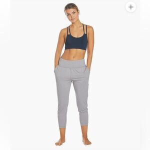 prAna Mahala Joggers Grey Pockets Sz S‎ Athleisure Relaxed Comfy Loungewear